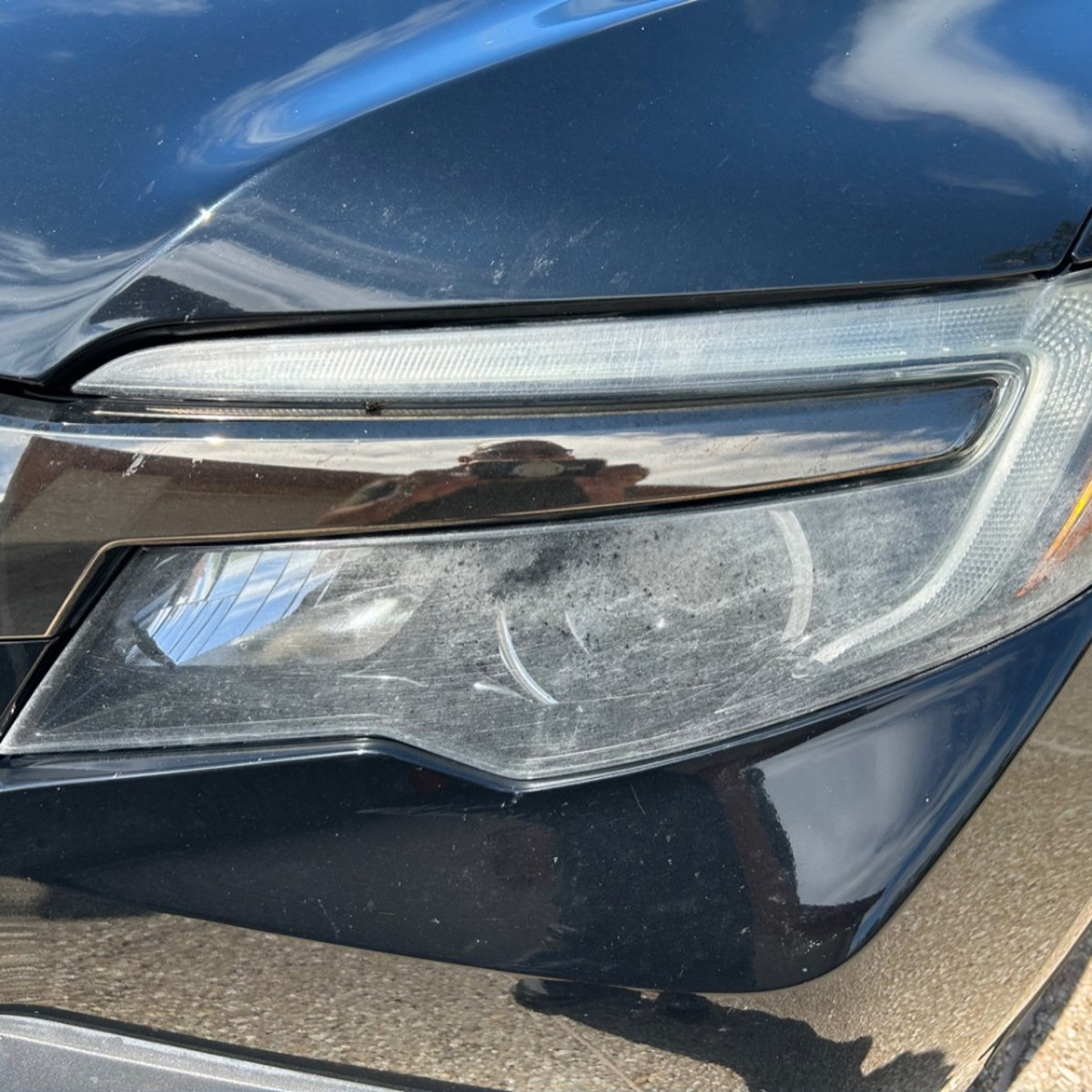 Honda Sedan before restoration